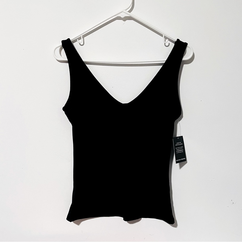 Black Boston Proper Reversible Tank